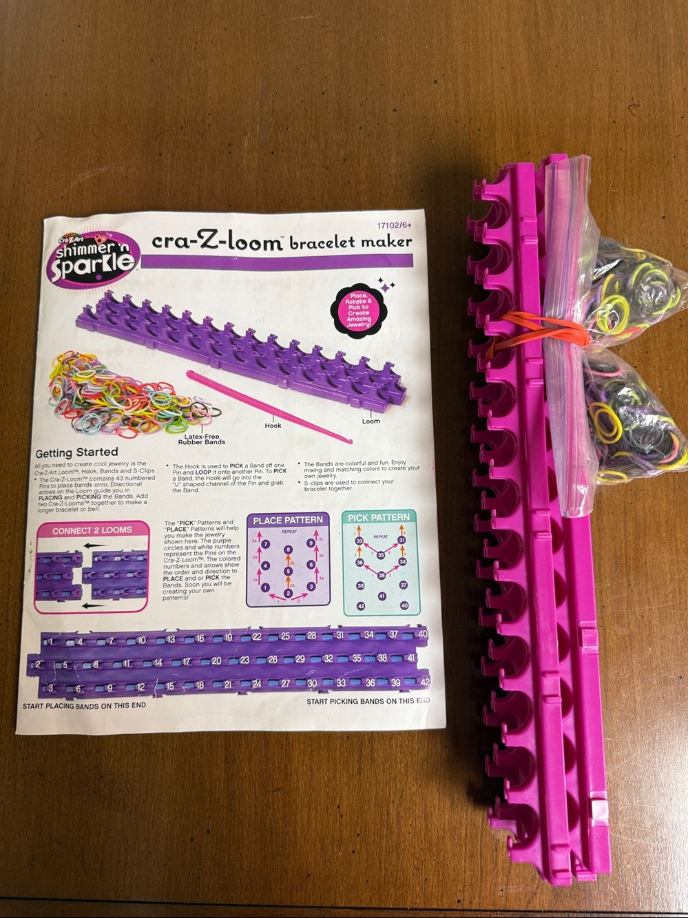 Cra-Z-Art shimmer n Sparkle Loom